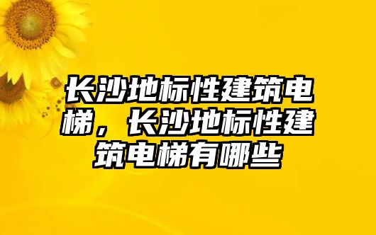 長沙地標性建筑電梯，長沙地標性建筑電梯有哪些